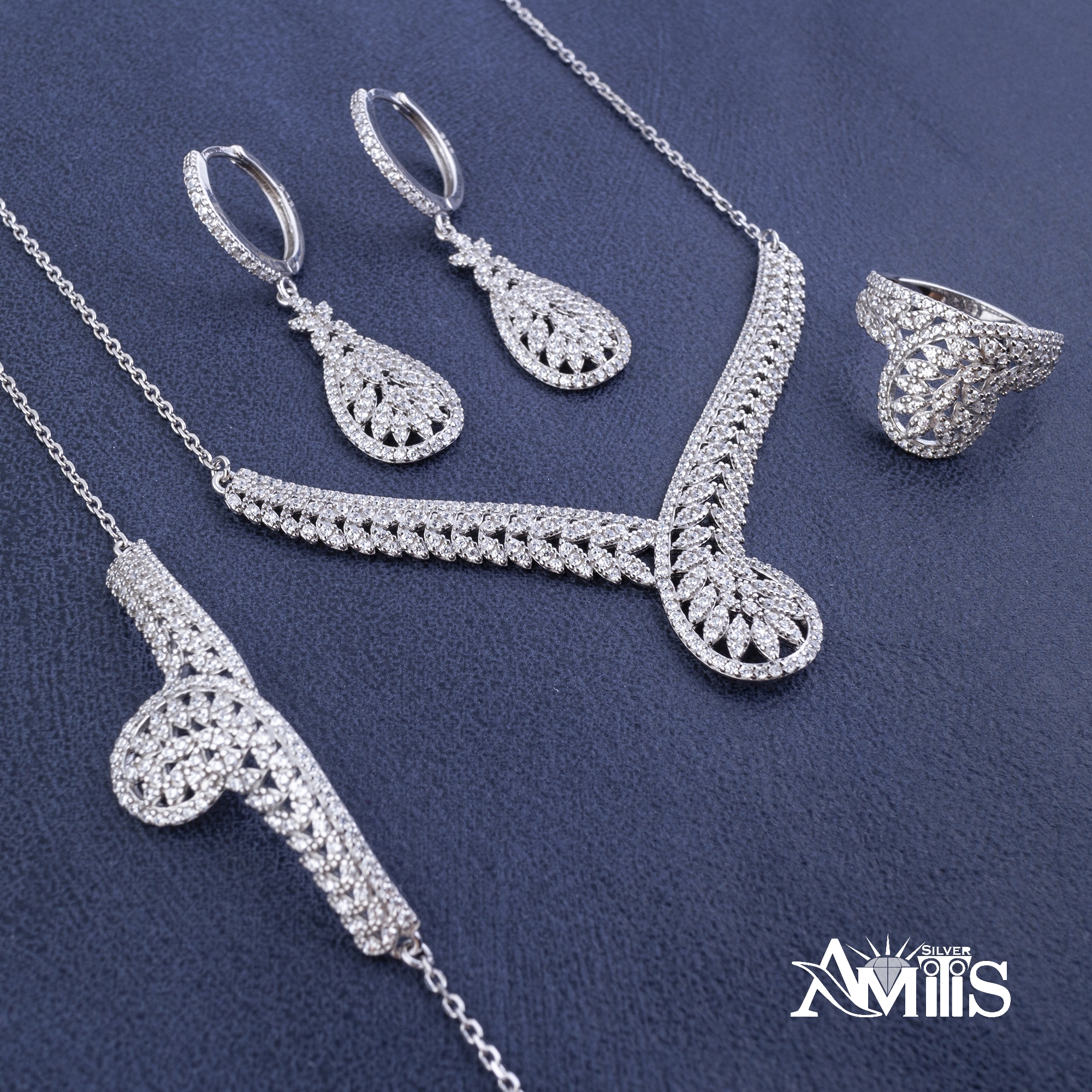 ست نقره زنانه