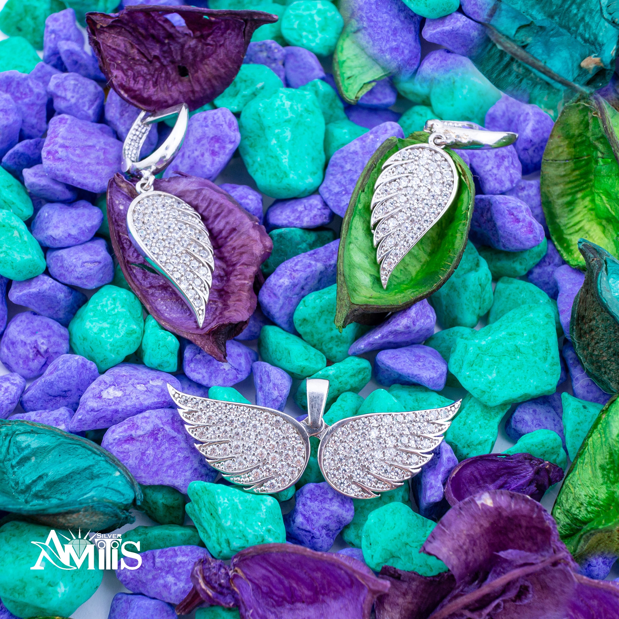 نیم ست نقره